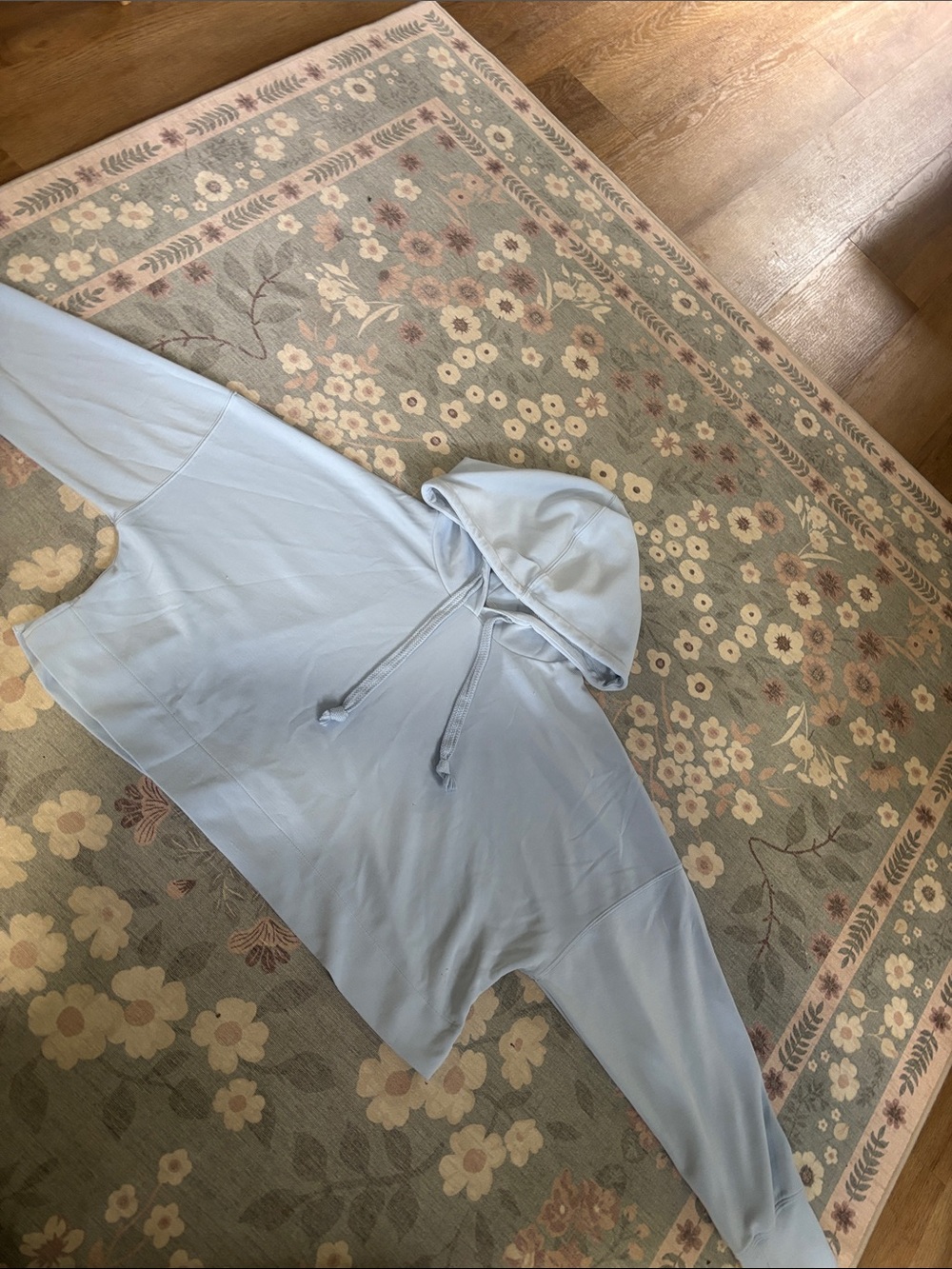 As revival/altrd state baby Blue Women's cropped Hoodie Sweatshirt